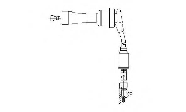 BREMI 34732 Провід запалювання