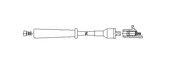 BREMI 3A3458 Провід запалювання