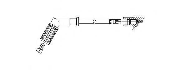 BREMI 6A3981 Провід запалювання