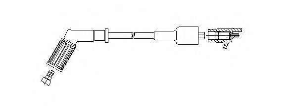 BREMI 6A4228 Провід запалювання