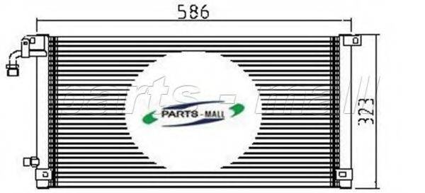 PARTS-MALL PXNCX008Z Конденсатор, кондиціонер