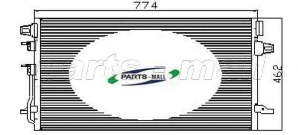PARTS-MALL PXNCX017D Конденсатор, кондиціонер