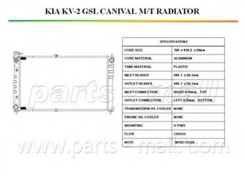 PARTS-MALL PXNDB-005