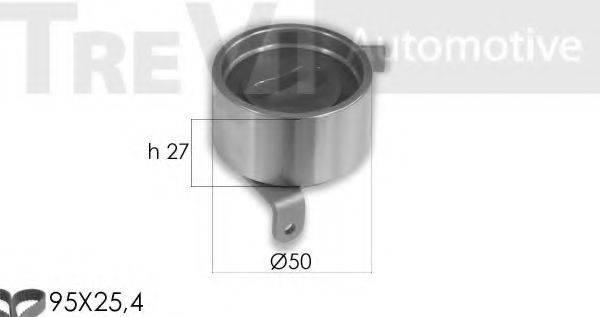 IPS PARTS ITK6614 Комплект ременя ГРМ