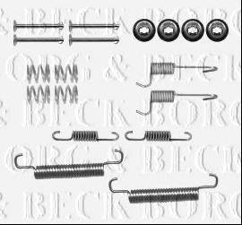 BORG & BECK BBK6228 Комплектуючі, колодки дискового гальма