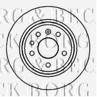BORG & BECK BBD4883 гальмівний диск