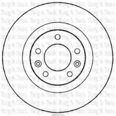 BORG & BECK BBD5235