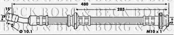 BRAKE ENGINEERING 77451 Гальмівний шланг