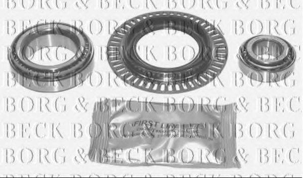 BORG & BECK BWK781 Комплект підшипника маточини колеса