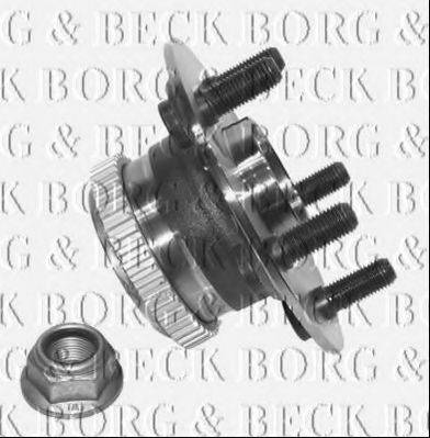 BORG & BECK BWK1001 Комплект підшипника маточини колеса