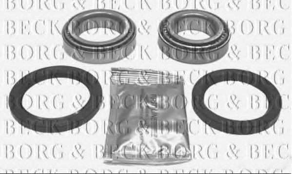 BORG & BECK BWK137 Комплект підшипника маточини колеса
