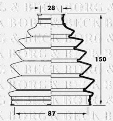 BORG & BECK BCB6024