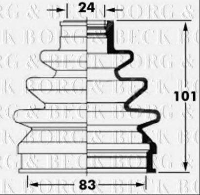 BORG & BECK BCB6027