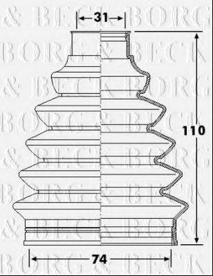 BORG & BECK BCB6232