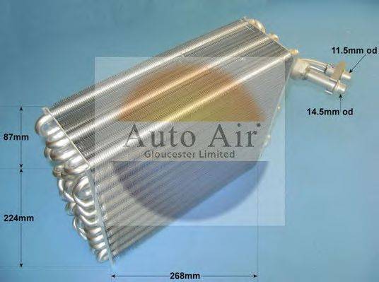 AUTO AIR GLOUCESTER 215608 Випарник, кондиціонер