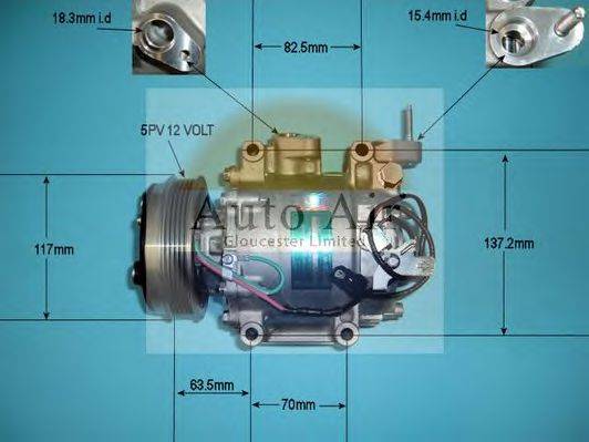 AUTO AIR GLOUCESTER 143425 Компресор, кондиціонер