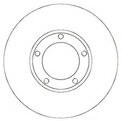 DAIMLER JLM776 гальмівний диск