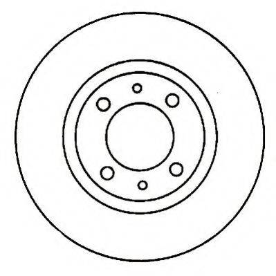 TOYOTA 4351220170 гальмівний диск