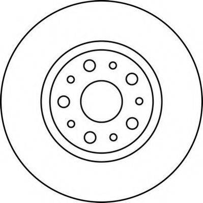 BRAKE ENGINEERING DI956236 гальмівний диск