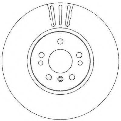 JURID 562403JC гальмівний диск