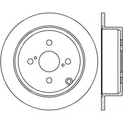 TOYOTA 42431-02050 гальмівний диск