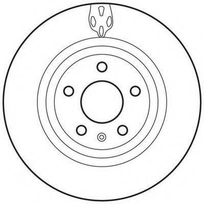 JURID 562706JC гальмівний диск