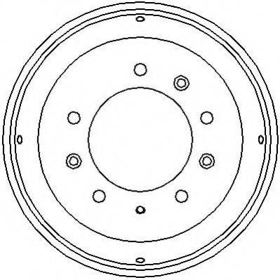 BRAKE ENGINEERING DR960100 Гальмівний барабан