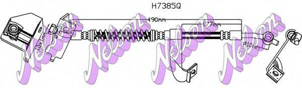 BROVEX-NELSON H7385Q Гальмівний шланг