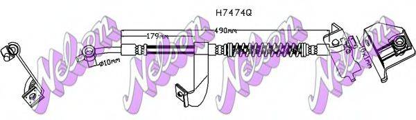 BROVEX-NELSON H7474Q Гальмівний шланг