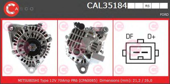 CASCO CAL35184RS Генератор