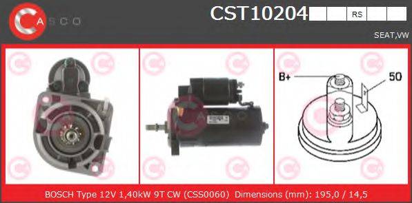 CASCO CST10204RS Стартер