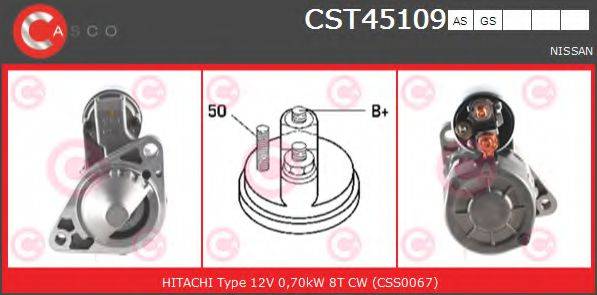 CASCO CST45109AS Стартер