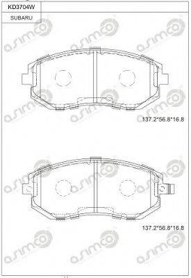 ASIMCO KD3704W