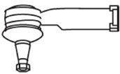FRAP 1560 Наконечник поперечної кермової тяги