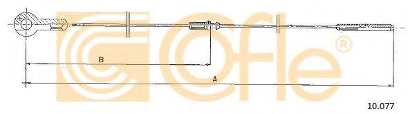 COFLE 10077 Тросик газу