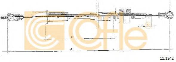 OPEL 90353534 Тросик газу