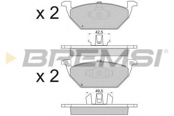 BREMSI BP2835