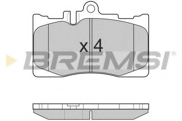 BREMSI BP3021