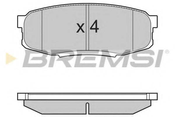 BREMSI BP3382