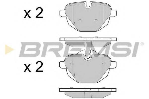 BREMSI BP3449