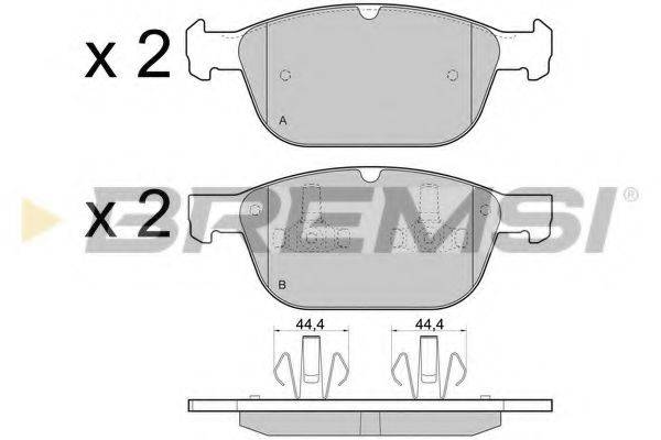 BREMSI BP3475