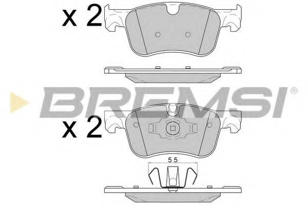 BREMSI BP3597