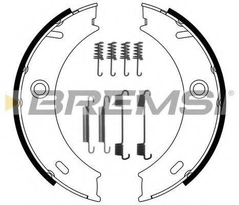 BREMSI GF03071 Комплект гальмівних колодок, стоянкова гальмівна система