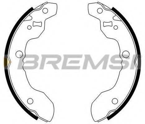 BREMSI 2921 Комплект гальмівних колодок