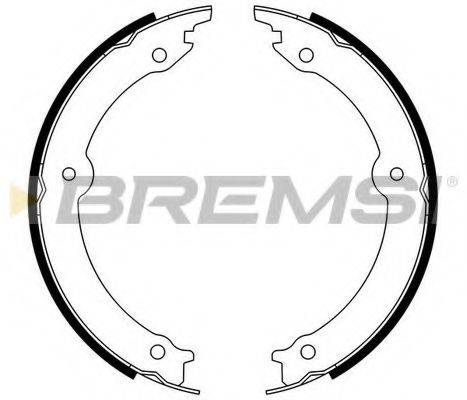 BREMSI GF0973 Комплект гальмівних колодок