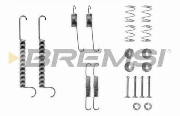 BREMSI SK0746 Комплектуючі, гальмівна колодка