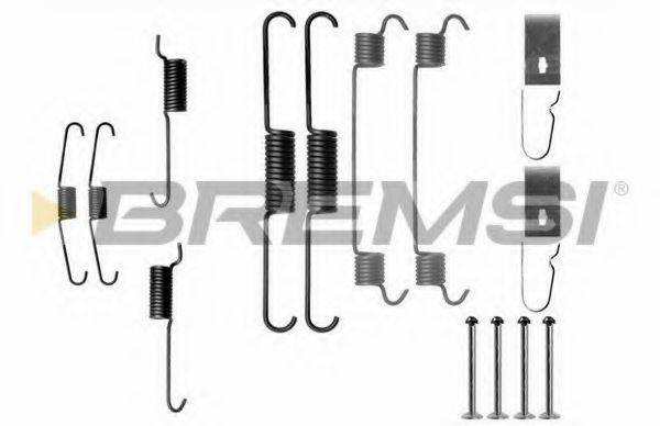 BREMSI SK0803 Комплектуючі, гальмівна колодка