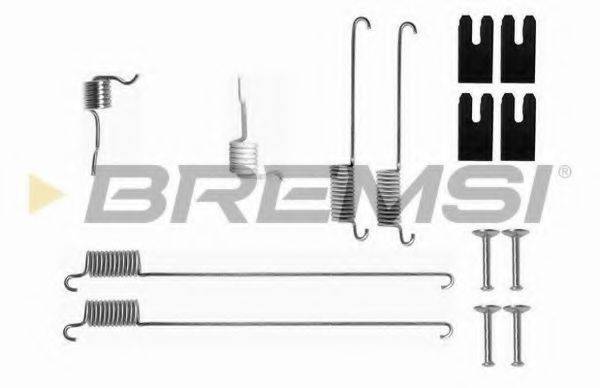 BREMSI SK0829 Комплектуючі, гальмівна колодка