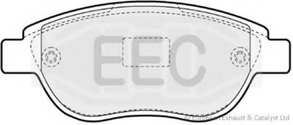 EEC BRP1194 Комплект гальмівних колодок, дискове гальмо