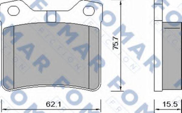 FOMAR FRICTION FO 638681